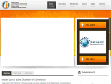 Tablet Screenshot of indianczech.com